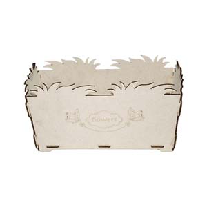vase en bois serie A 4
